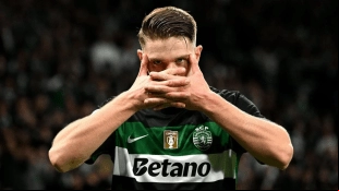 Viktor Gyökeres, delantero titular del Sporting de Lisboa