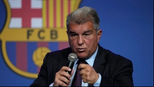 Joan Laporta, presidente del FC Barcelona